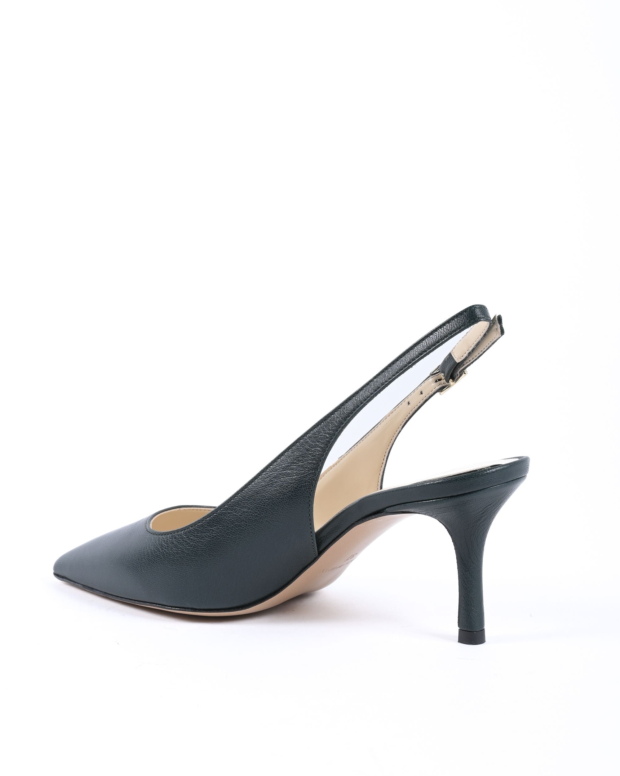 19V69 Italia Sandalia de tacón para mujer Verde oscuro CHA65 VERDE MÁRMOL