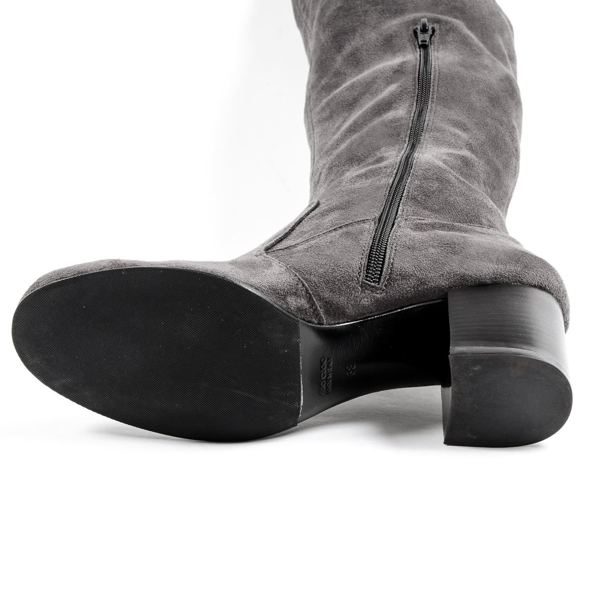 Andrew Charles Womens High Boot Grey MARIAH