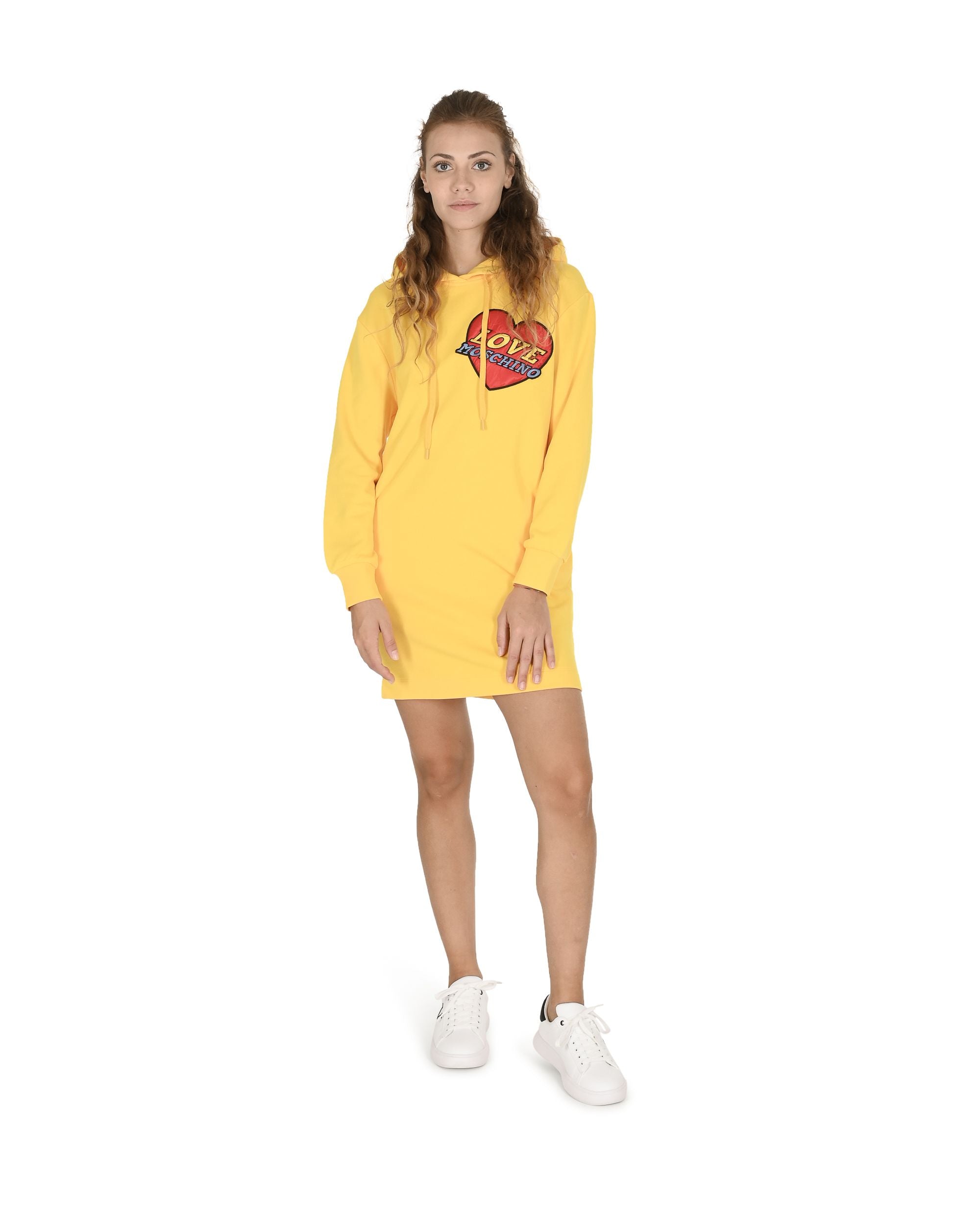 Vestido de mujer Love Moschino W 5 B24 80 M 4055 I60 AMARILLO