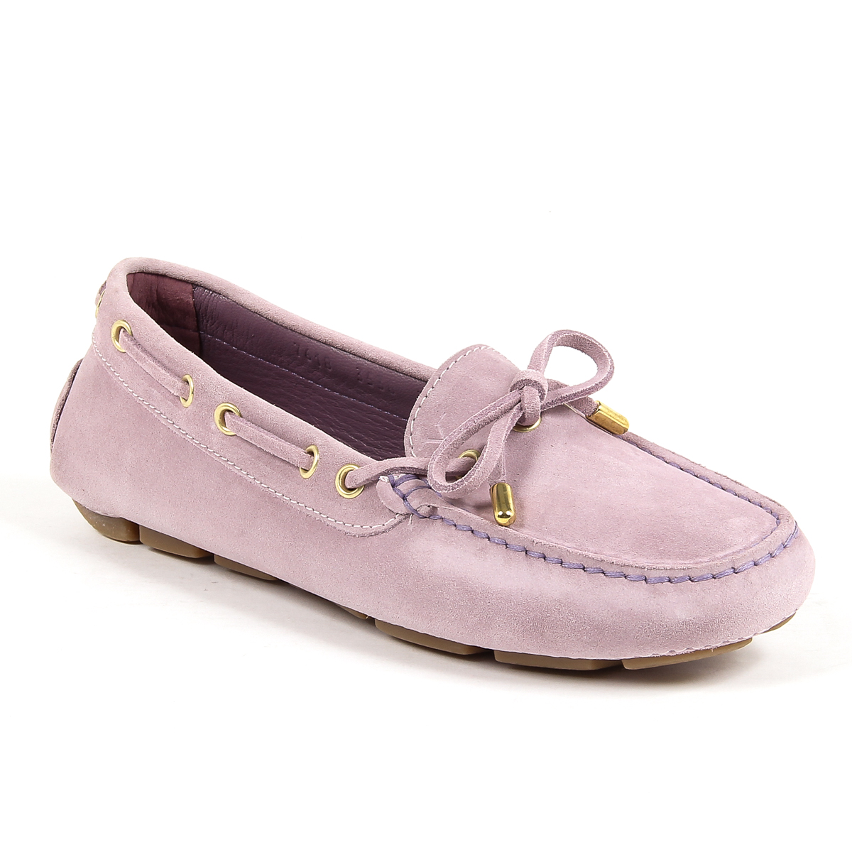 Mocasín para mujer V 1969 Italia color lila CRETA
