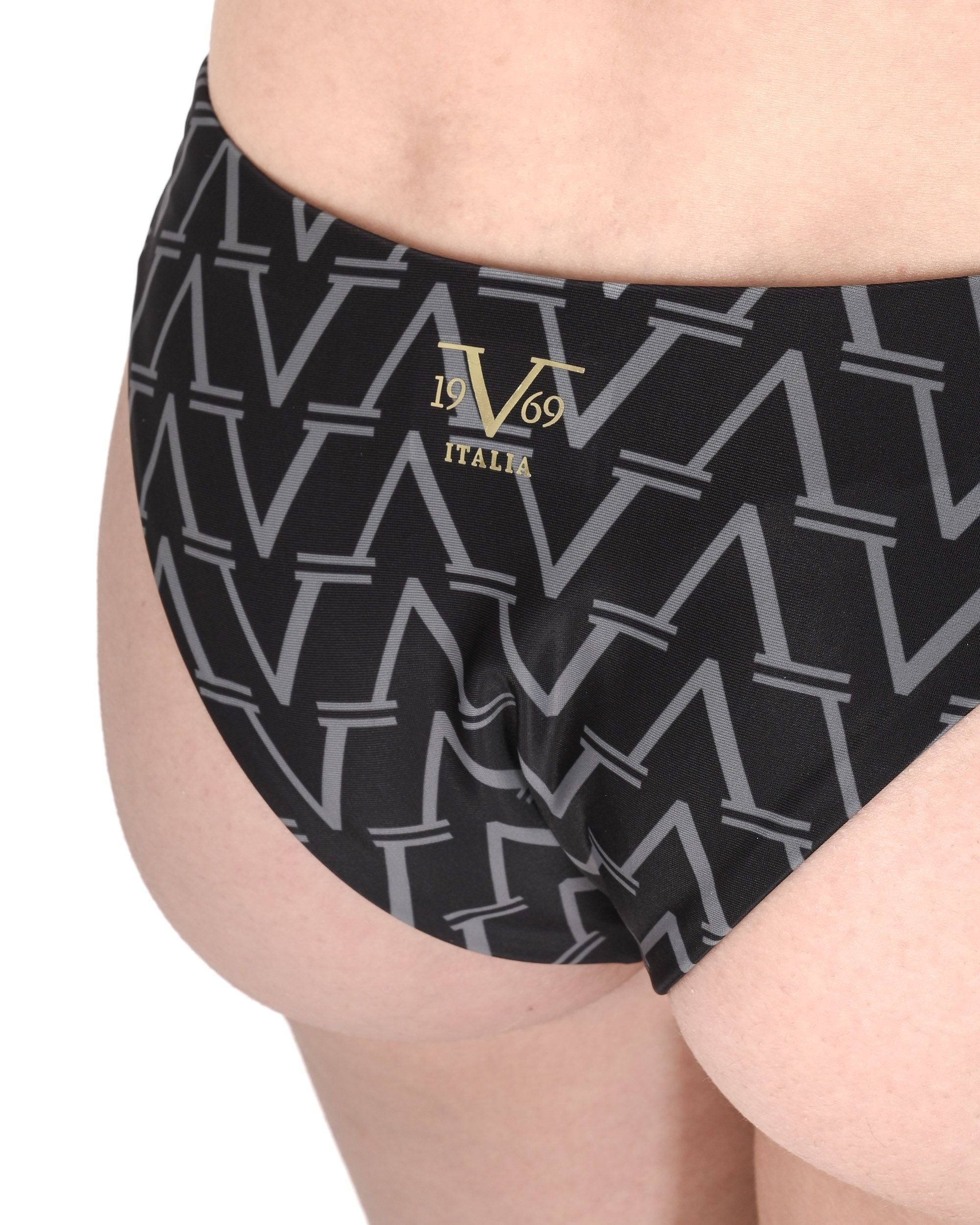 19V69 Italia Womens Swimwear Bottom VSC1WBT09 BLACK
