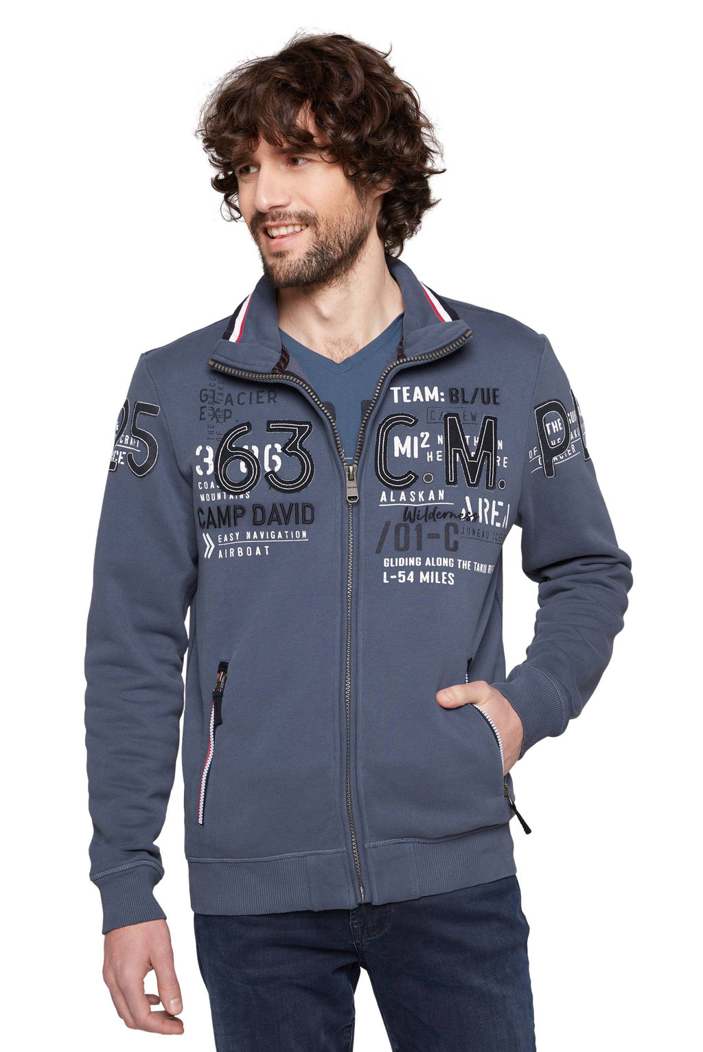 Chaqueta deportiva Camp David para hombre