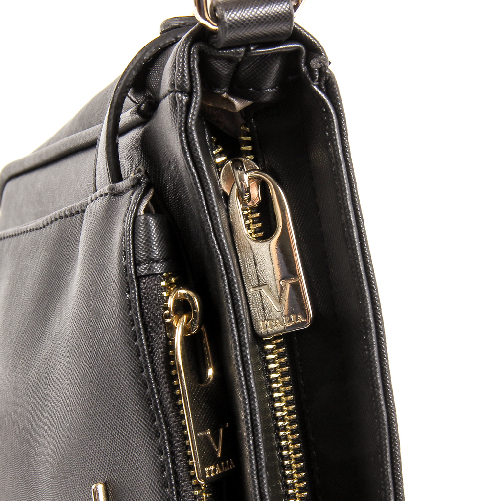 V 1969 Italia Womens Shoulder Bag Black MONICA