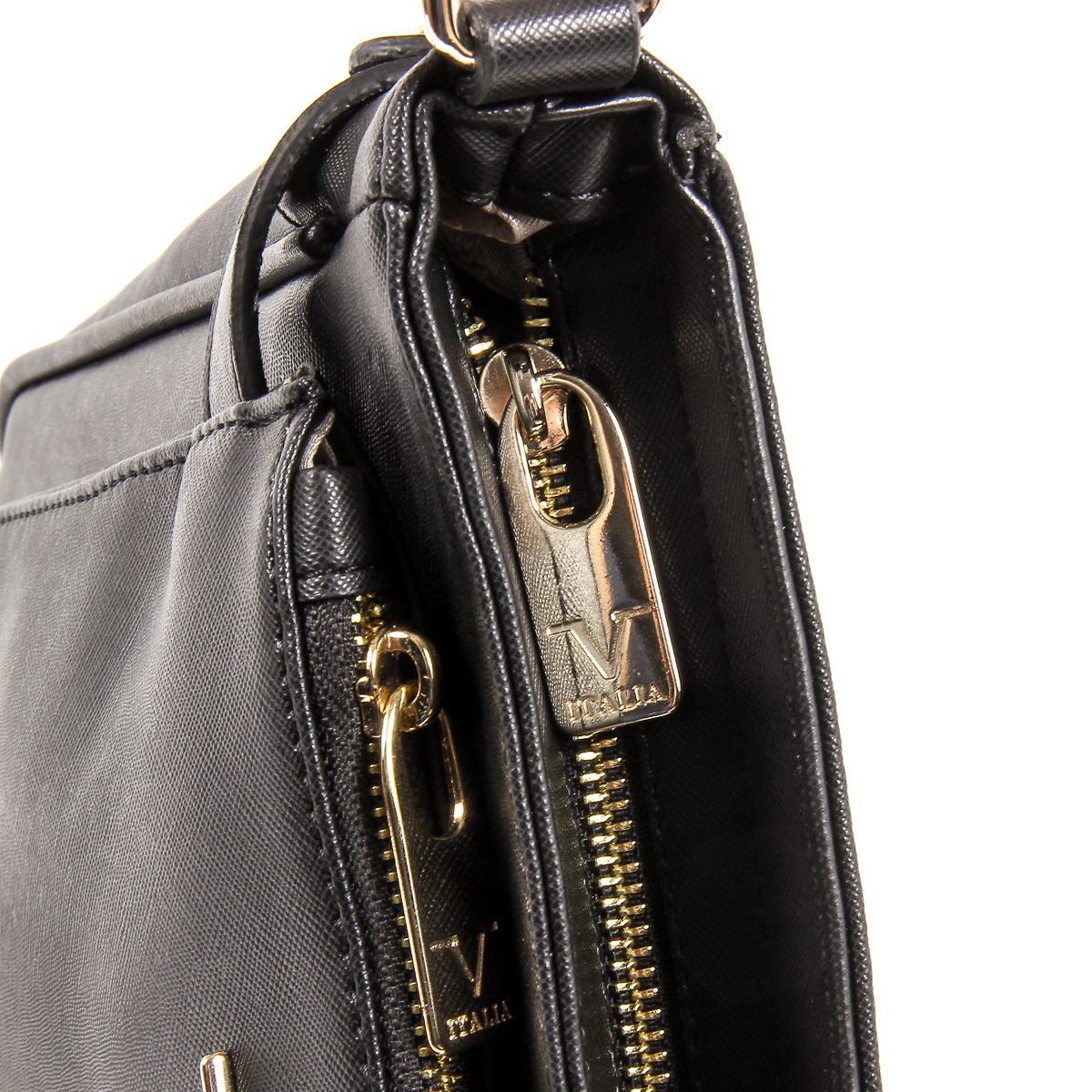 V 1969 Italia Womens Shoulder Bag Black MONICA