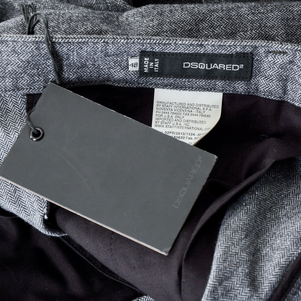 Pantalones grises para hombre de Dsquared2