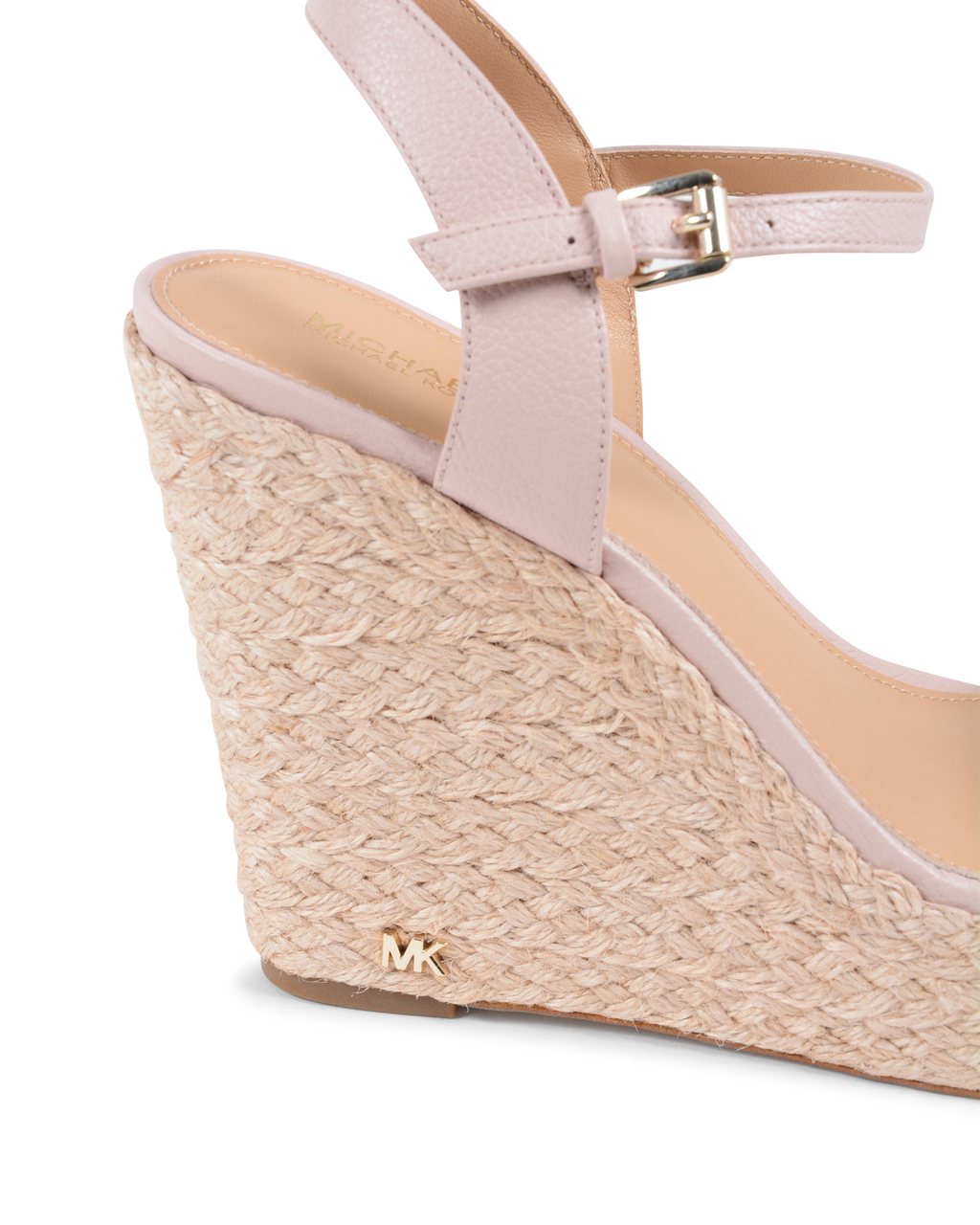Sandalias de cuña para mujer Michael Kors rosa JILL