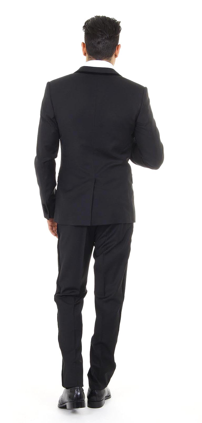 Dolce & Gabbana traje con chaleco para hombre G1FFMT FUBCT N0000