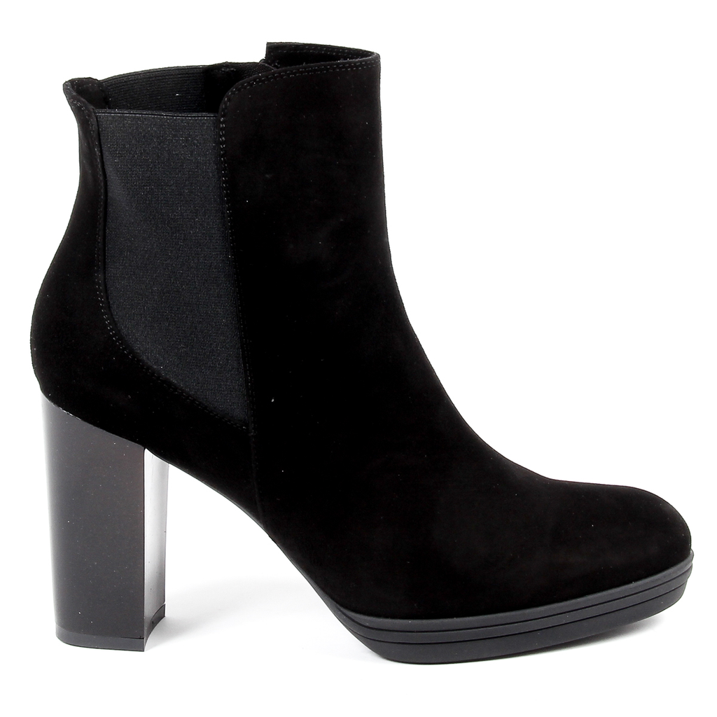 V 1969 Italia - Botines de tacón para mujer, color negro, MADELYN