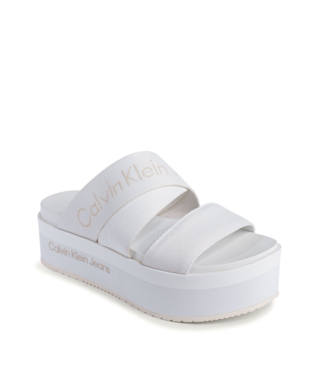 Sandalias Calvin Klein para mujer blancas YW0YW01361YBR