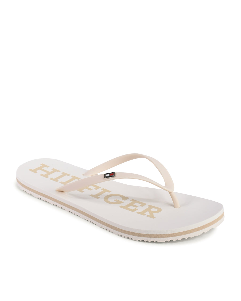 Tommy Hilfiger Womens Flip Flop Beige FW0FW07901AEF