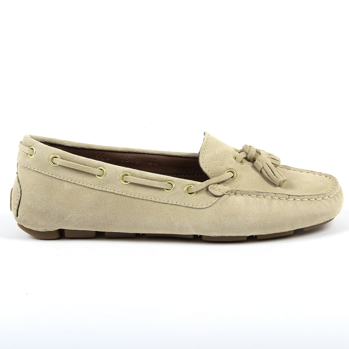 Mocasín para mujer V 1969 Italia Beige TORINO