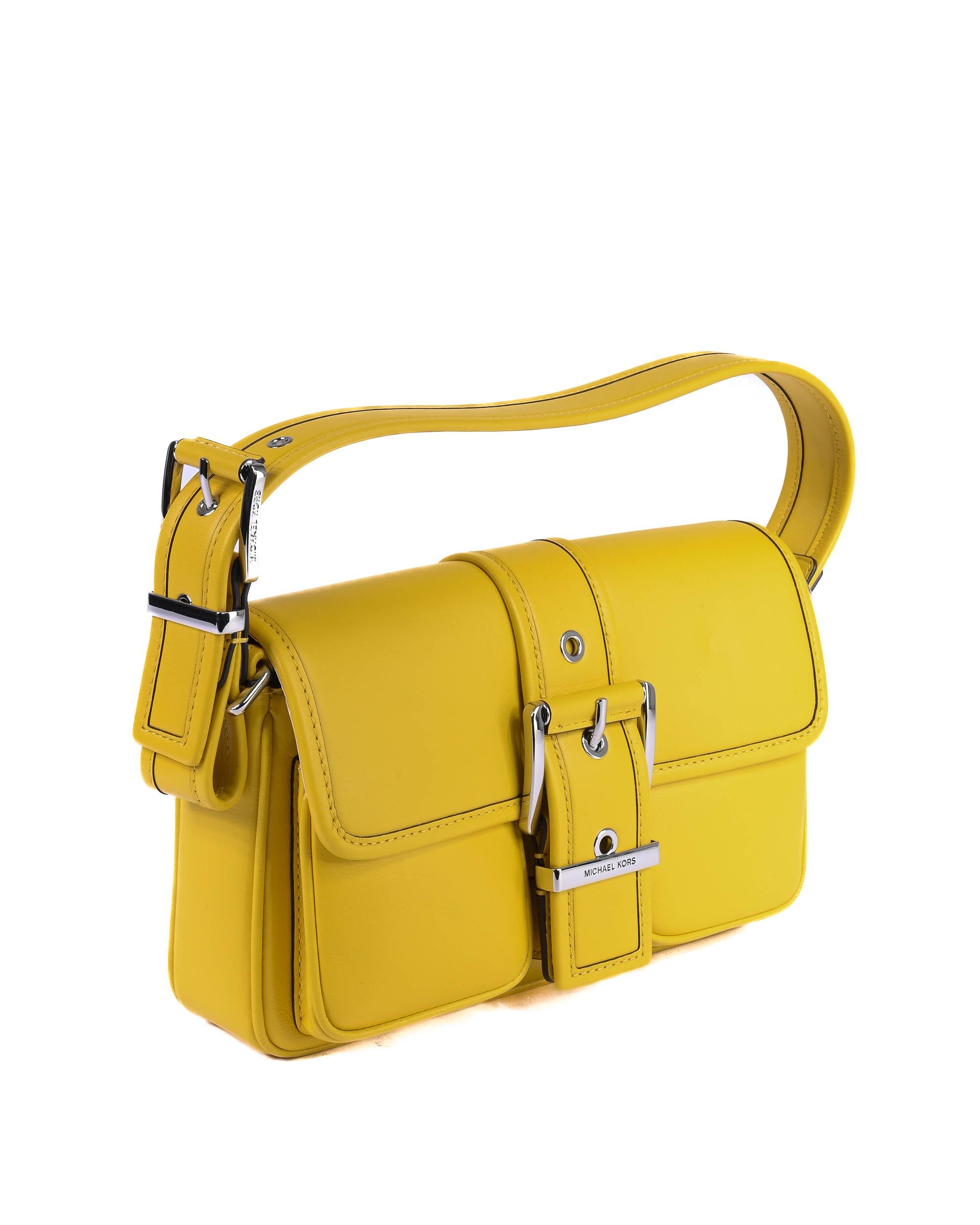 Bolso de mano Michael Kors para mujer 30S4SBAL2L AMARILLO MARGARITA BRILLANTE