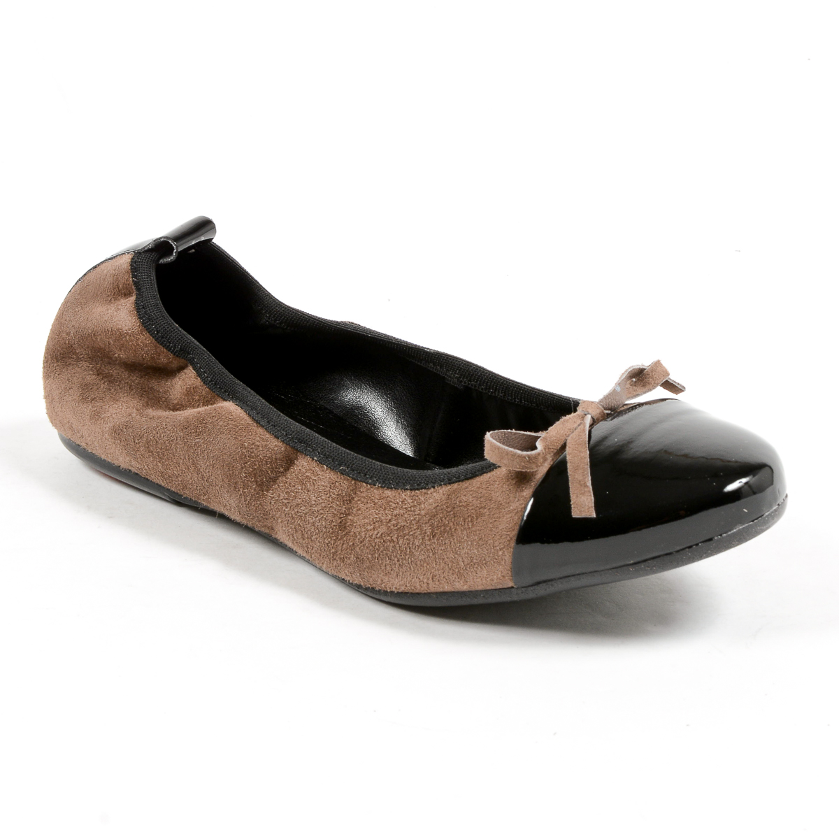 Andrew Charles Womens Soft Ballerina Taupe PATTI