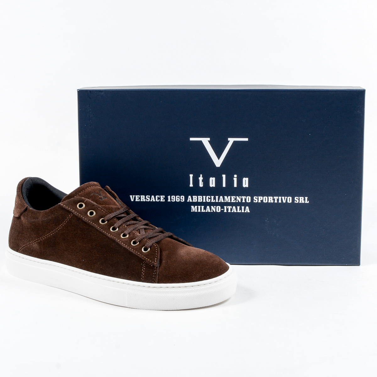 V 1969 Italia Zapatillas para hombre Marrón CREMA