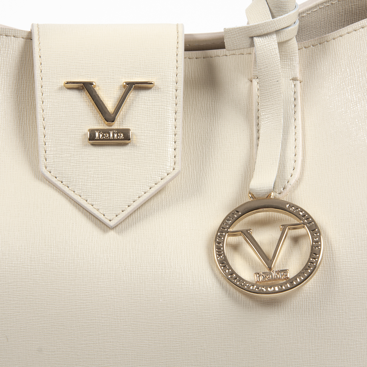 Bolso de mano para mujer V 1969 Italia blanco TURNER