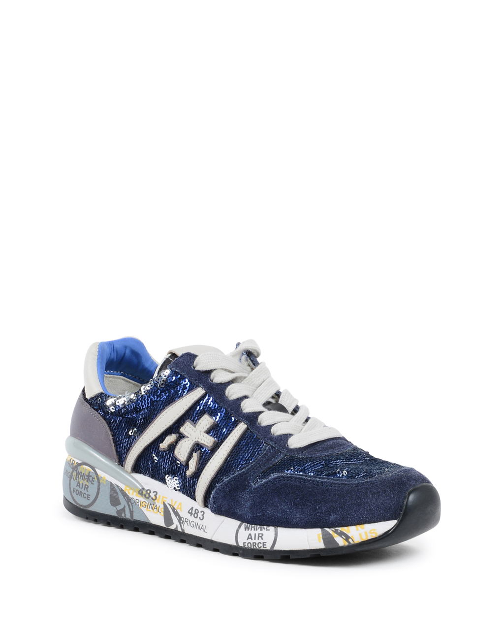 Premiata Womens Sneaker Blue DIANE 1209E