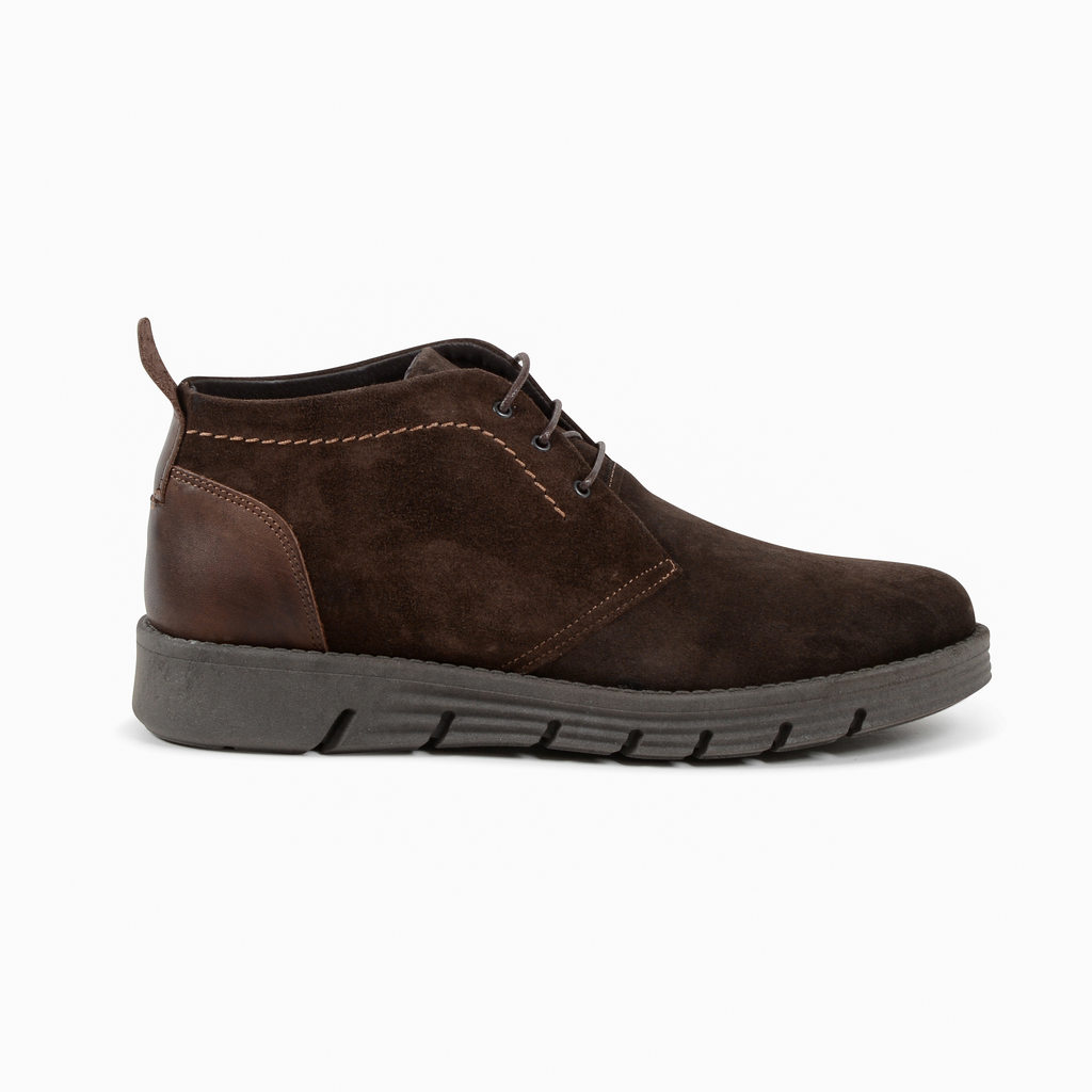 19V69 Italia Botines para hombre Marrón 930 CAMOSCIO T MORO