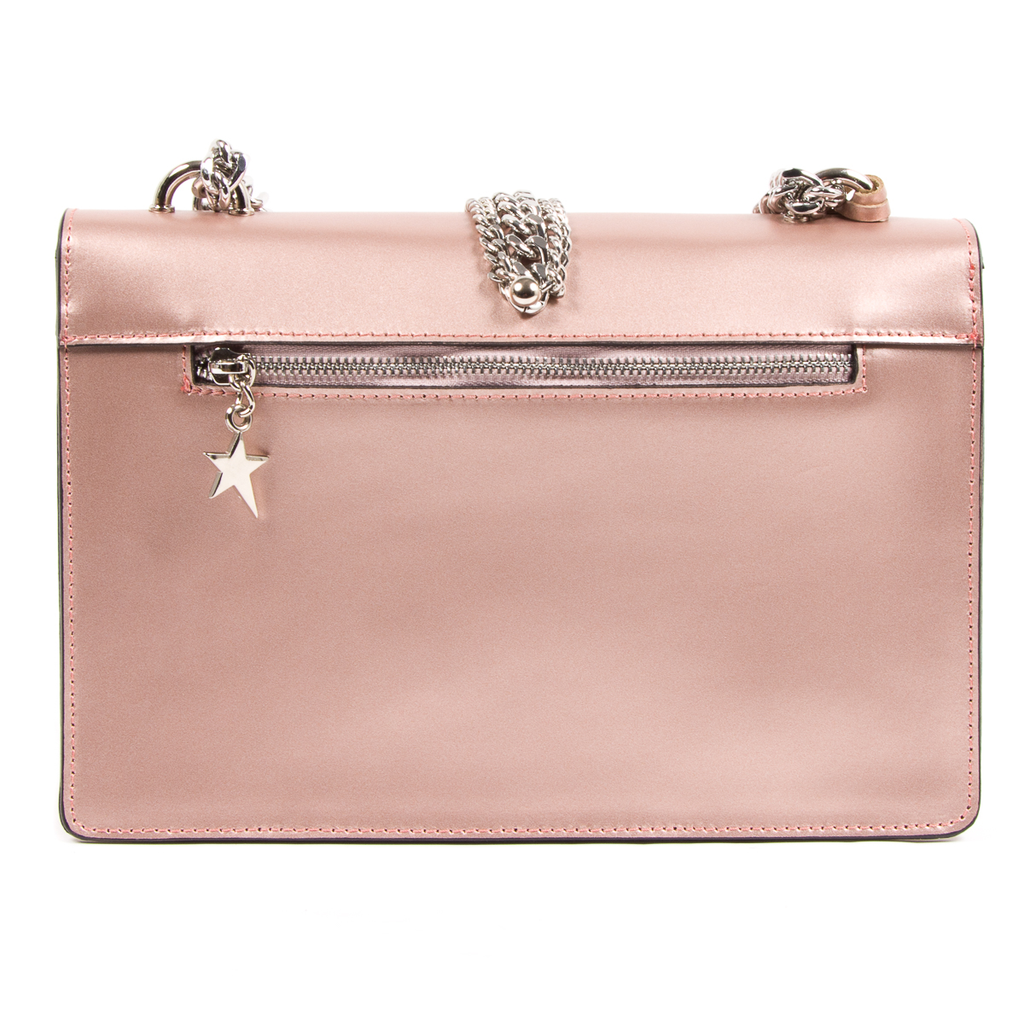 Andrew Charles Womens Handbag Pink RING