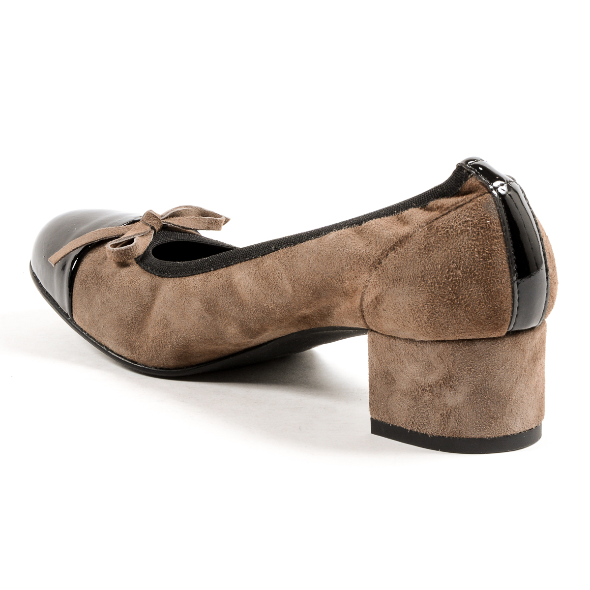 Andrew Charles Womens Ballerina Taupe FLORENCE