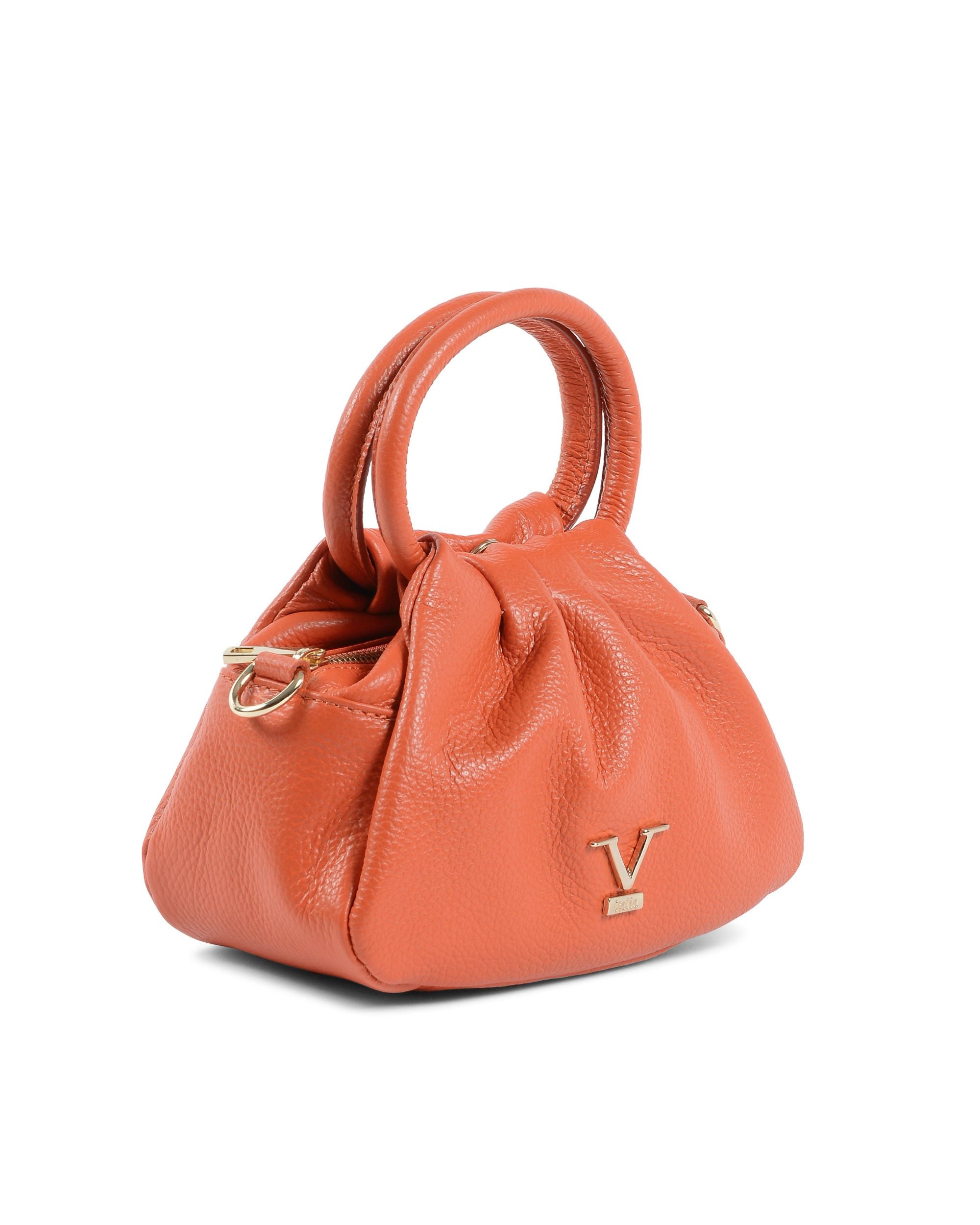 Minibolso Mujer V Italia Naranja 10311 DOLLARO PAPAYA