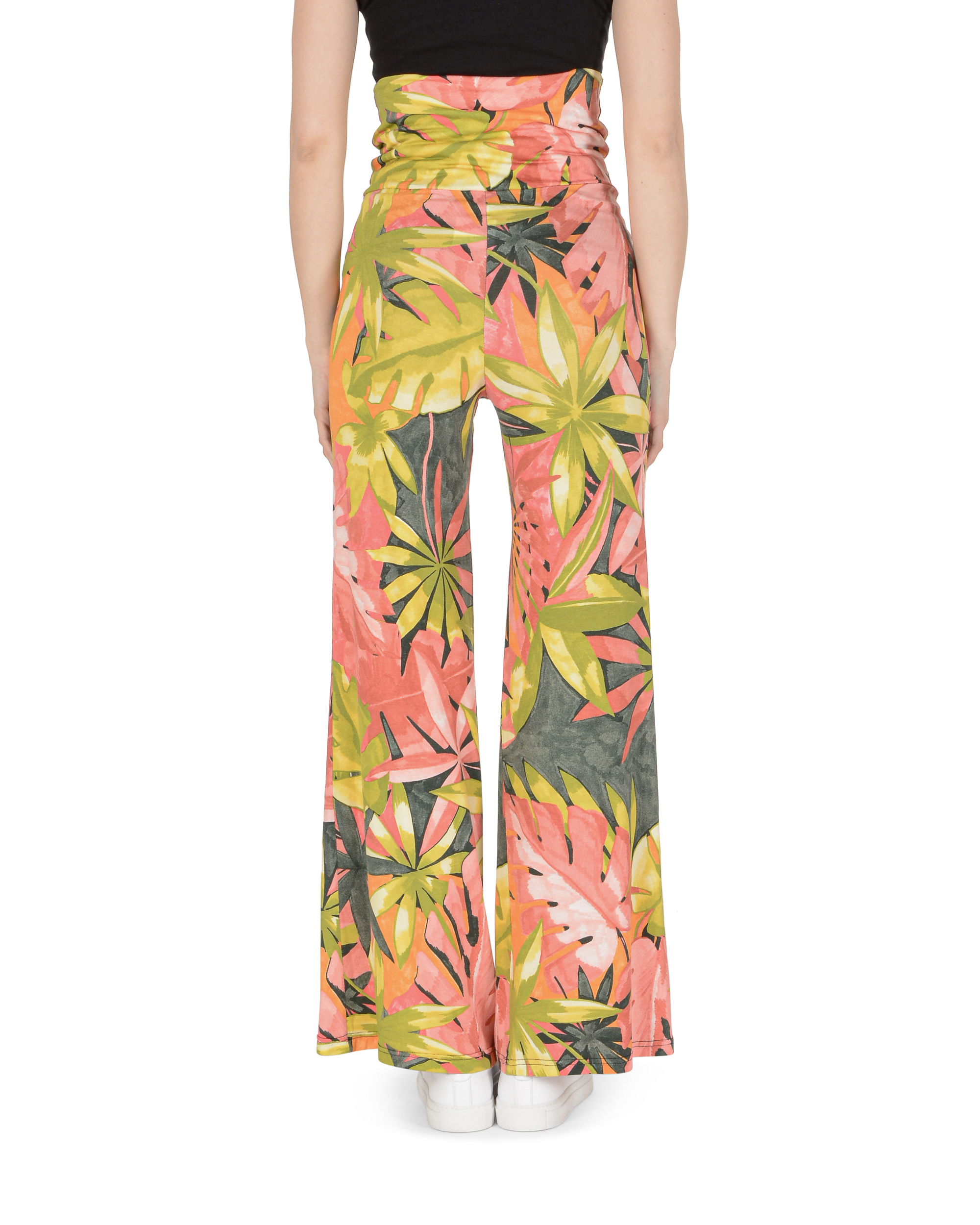 19V69 Italia Pantalones de mujer Multicolor PINO ROSA MULTI