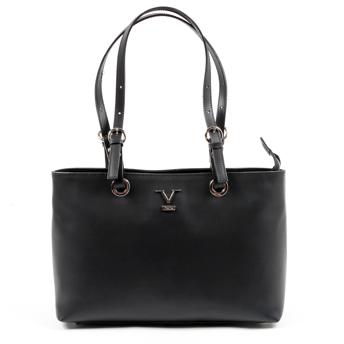Bolso de mano para mujer V 1969 Italia Negro GLORY