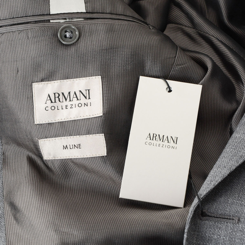 Armani Collezioni Mens Suit Grey