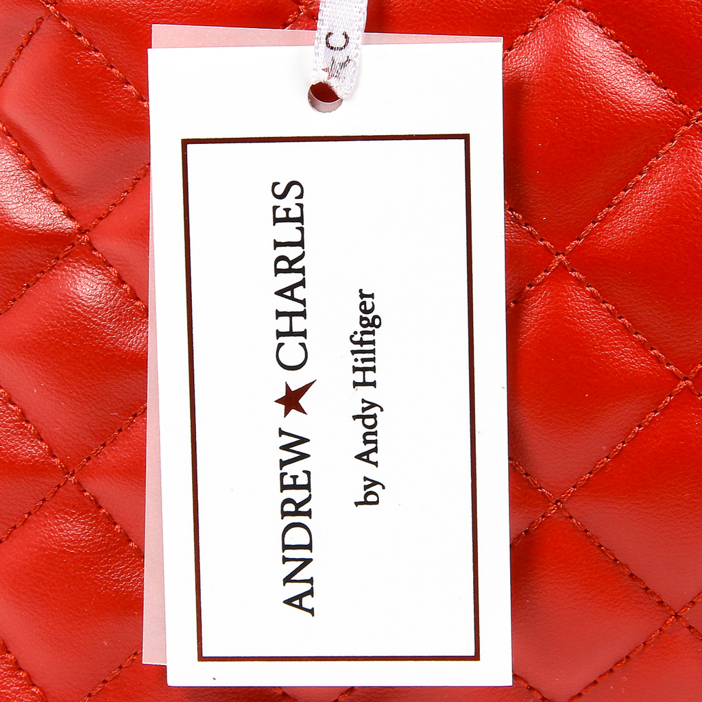 Andrew Charles Womens Handbag Red HOPE
