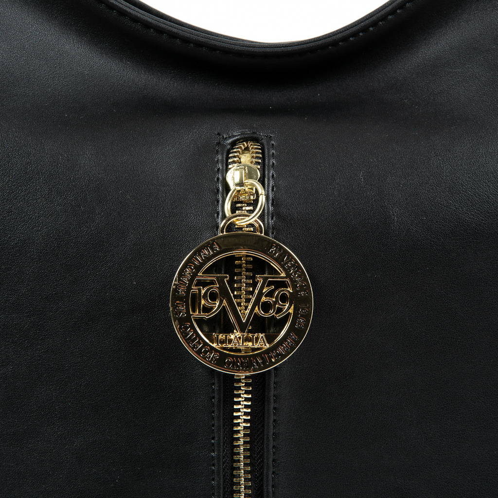 Bolso de mano para mujer V 1969 Italia Negro SANDRA
