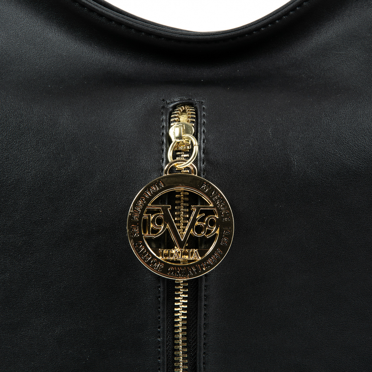 Bolso de mano para mujer V 1969 Italia Negro SANDRA