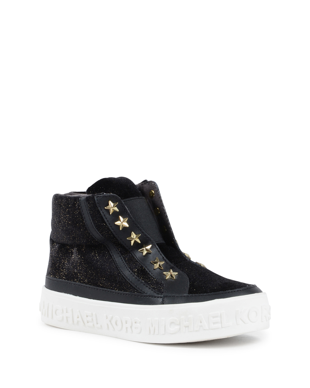 Michael Kors Zapatillas altas para niña negras ZIA LEMON ROCK BLACK