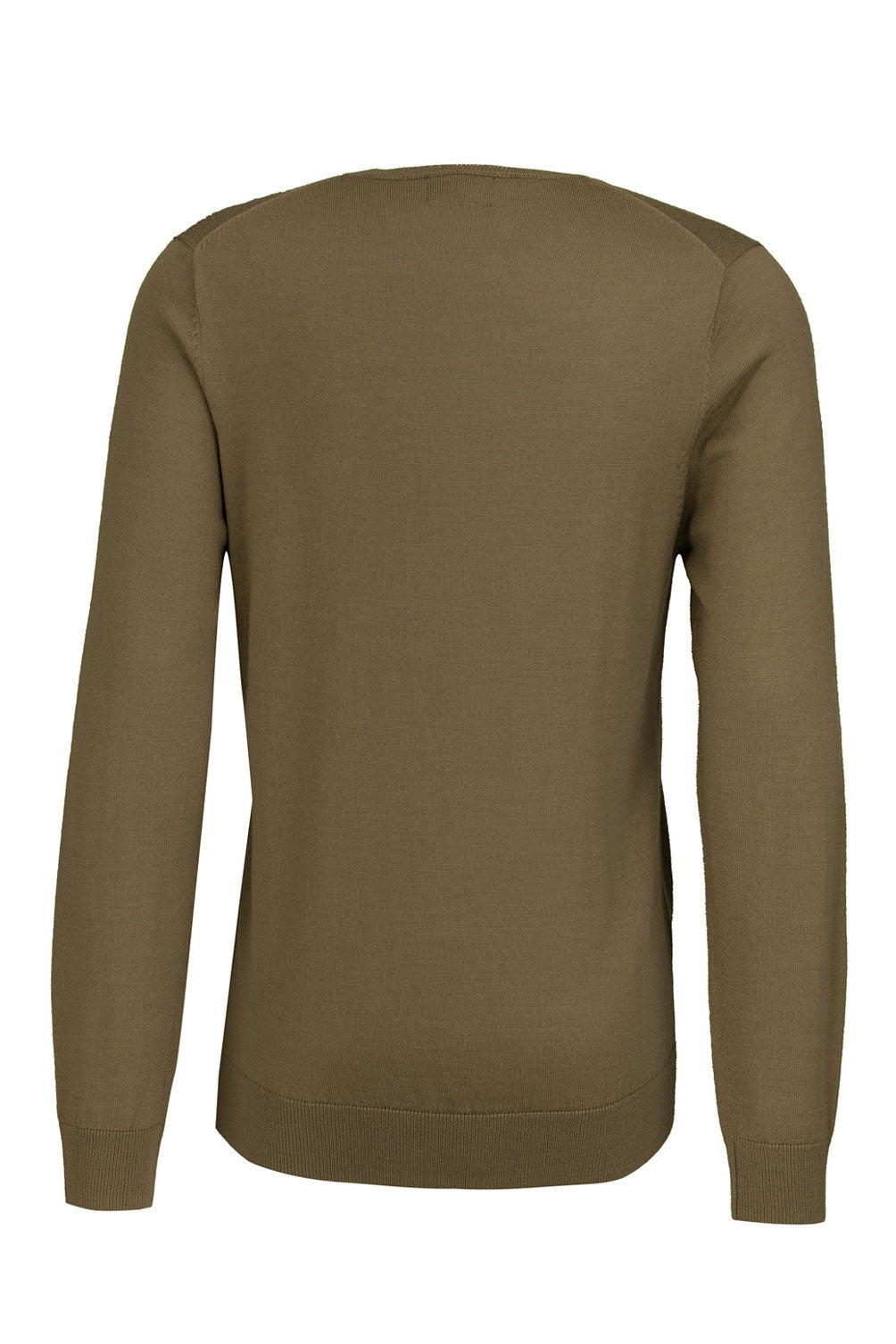 Suéter italiano para hombre 19V69, color oliva, THIES OLIVE