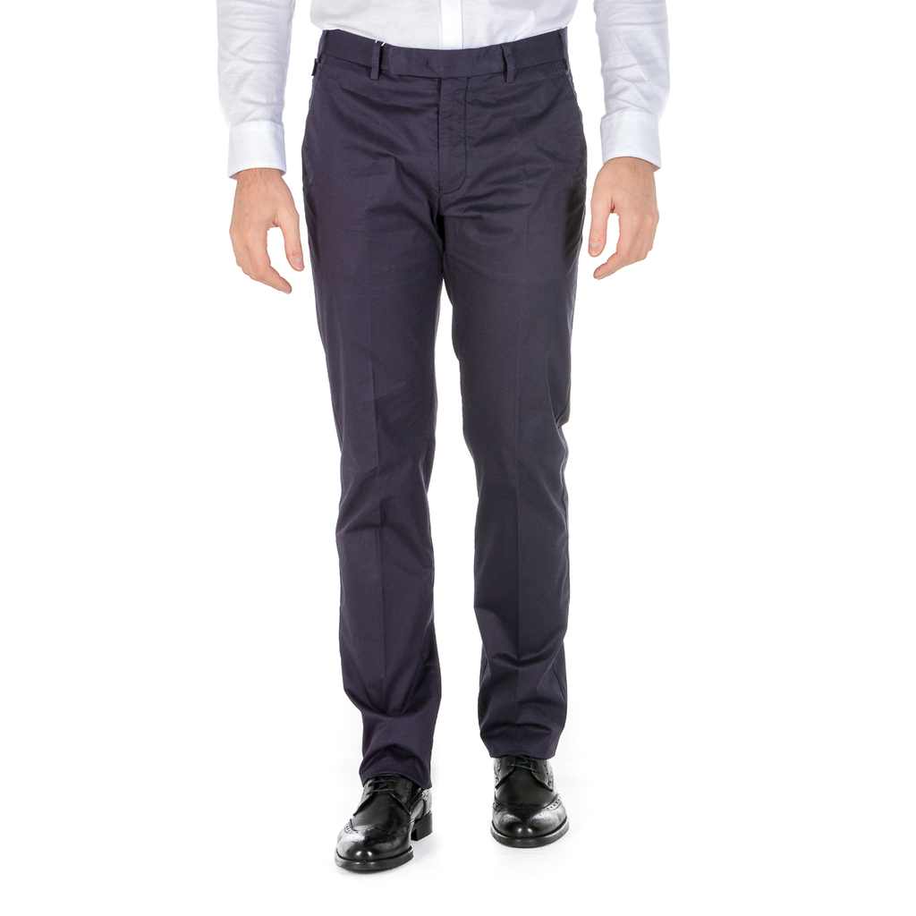 Armani Collezioni Mens Pants Dark Blue