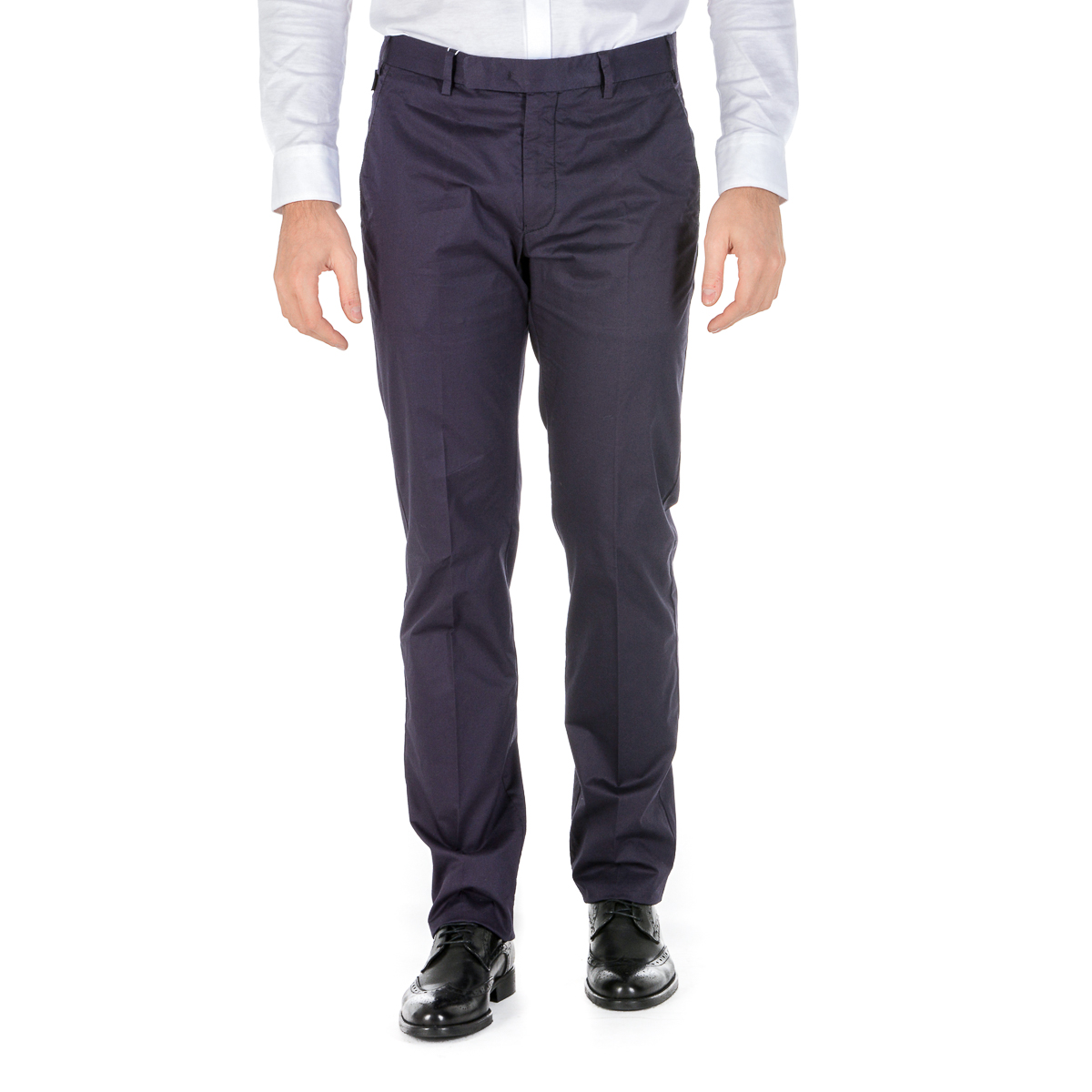 Armani Collezioni Mens Pants Dark Blue