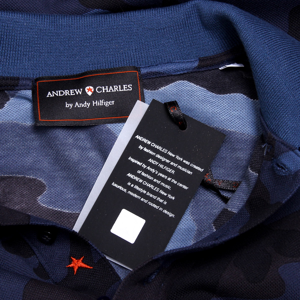 Polo Andrew Charles de manga corta para hombre, multicolor, STEVE