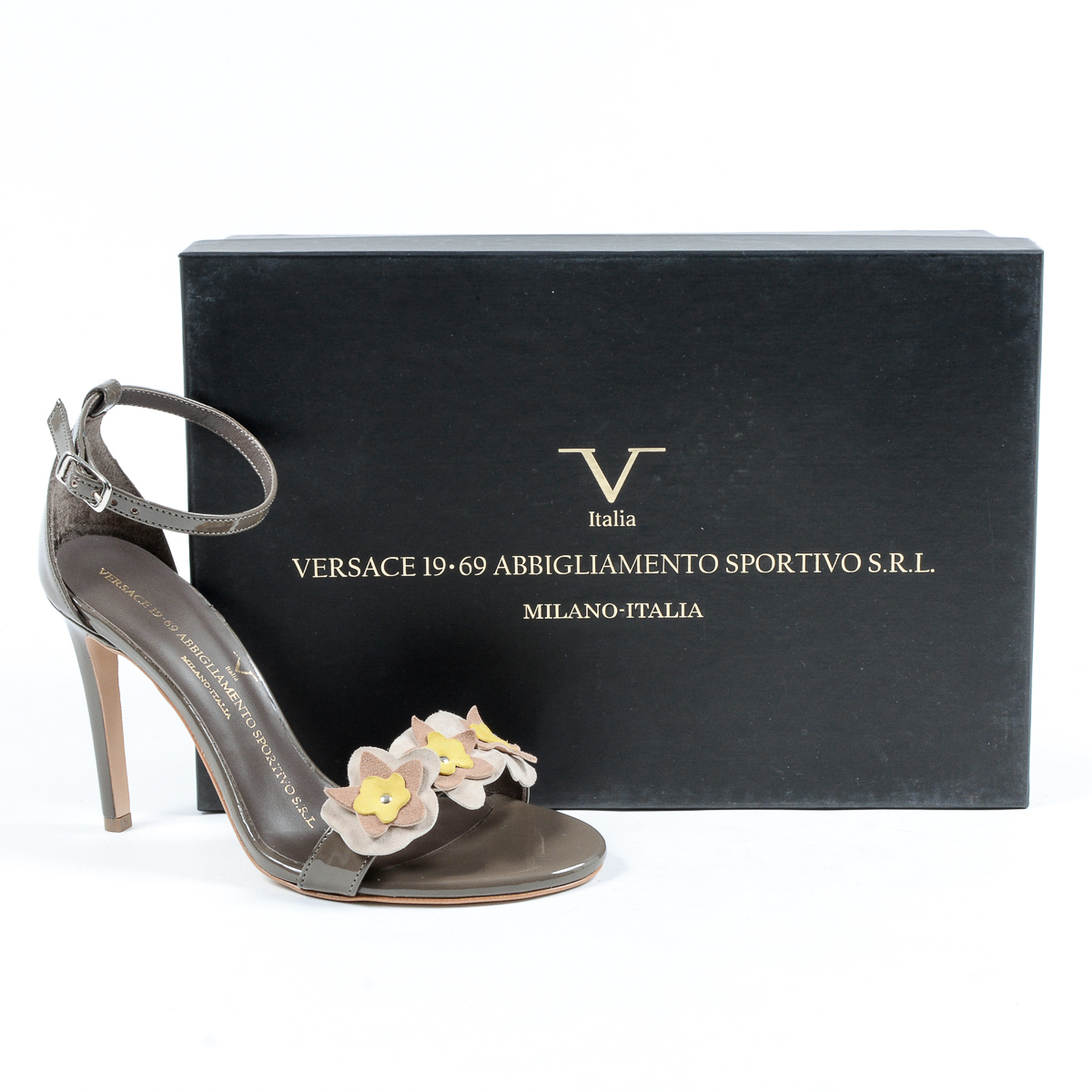 V 1969 Italia Sandalia de tira al tobillo para mujer Multicolor CATALINA