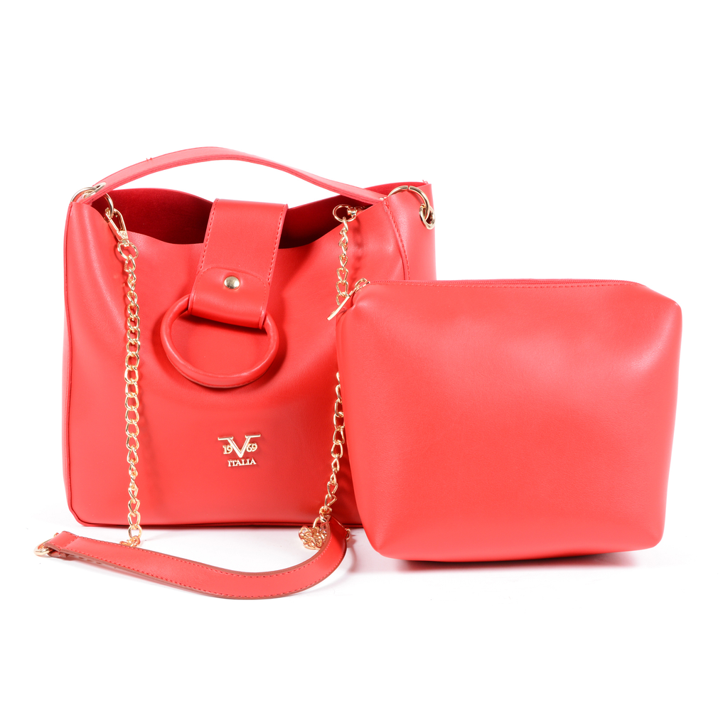 V 1969 Italia Womens Handbag Red TRIPOLI