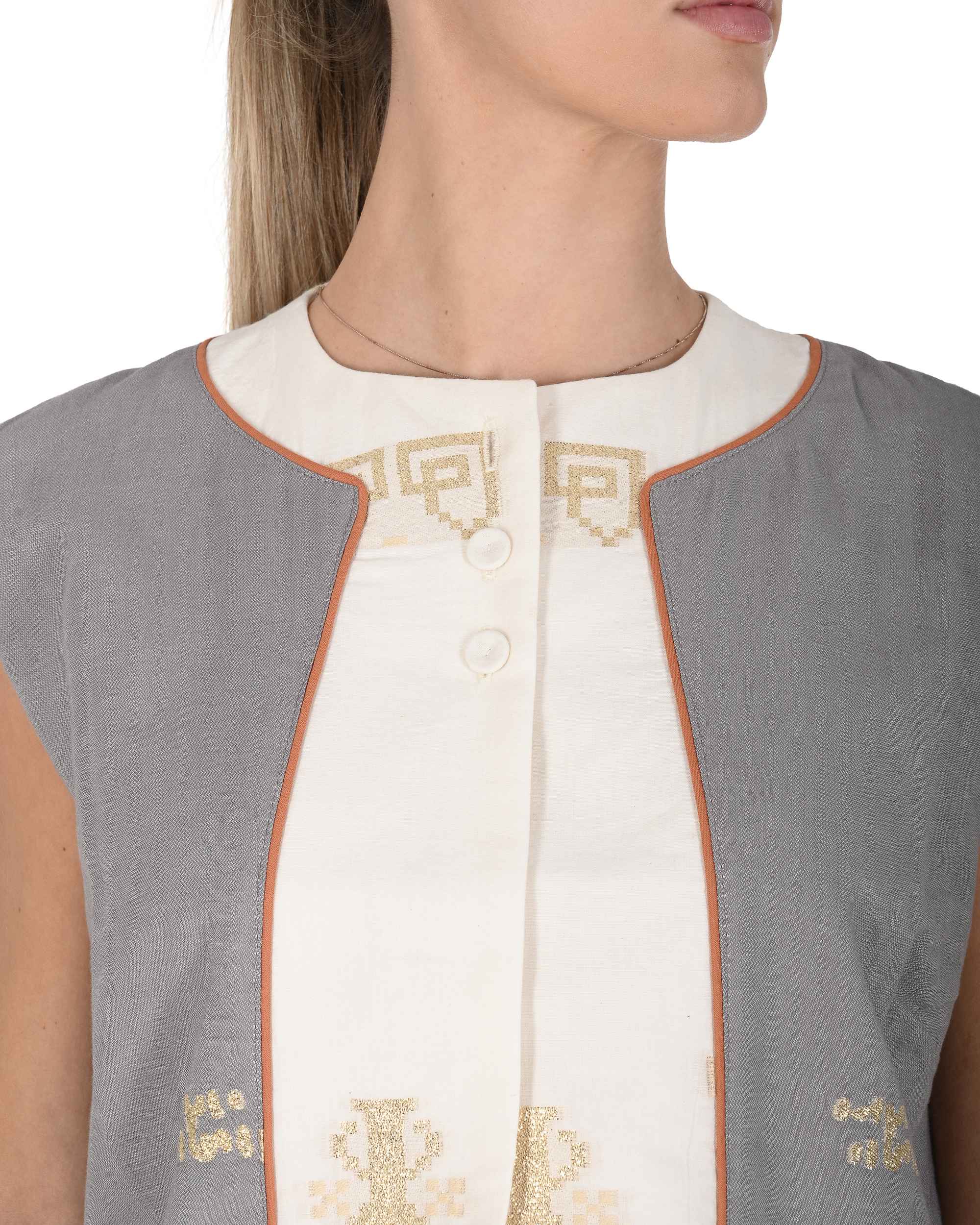 Chaleco Mykonos para mujer POSEIDON GREY 802