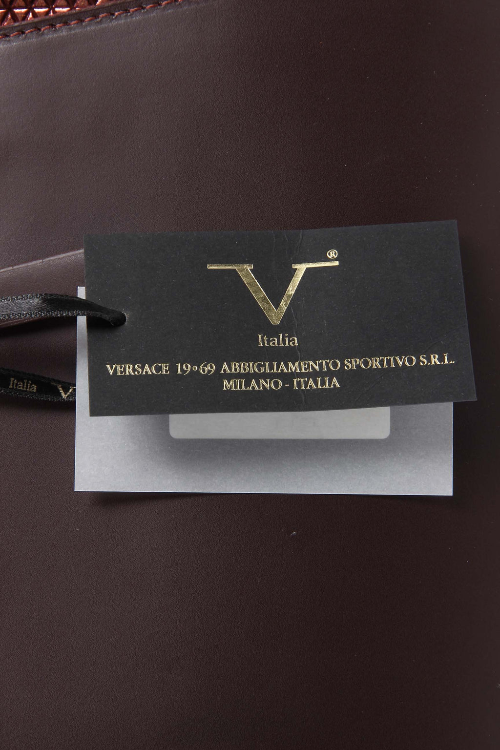 Bolso de mano para mujer V 1969 Italia V016-S RUGA STAMPATO BORDEAUX