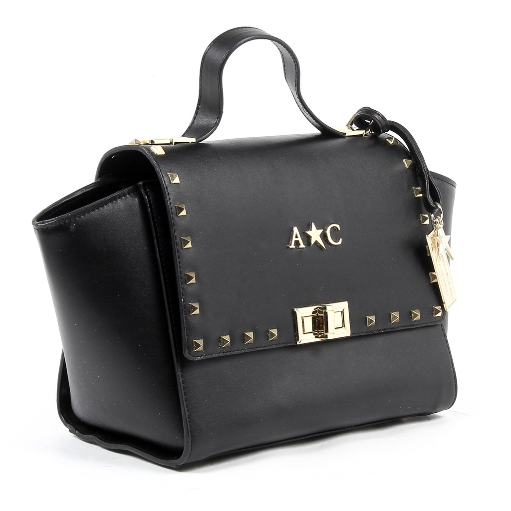 Bolso de mano Andrew Charles para mujer, color negro, JAIME