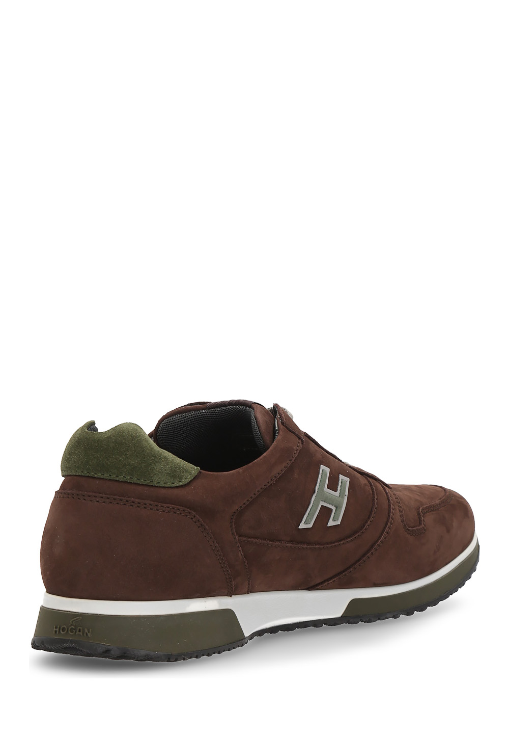Hogan Mens Sneaker Dark Brown HXM1980R97066XW457G