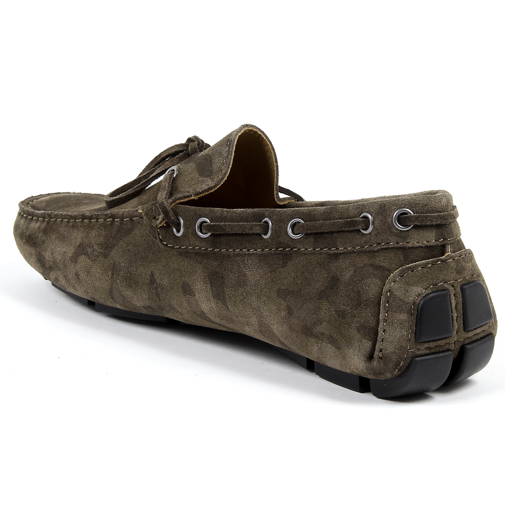 Mocasín Andrew Charles para hombre verde STEVE