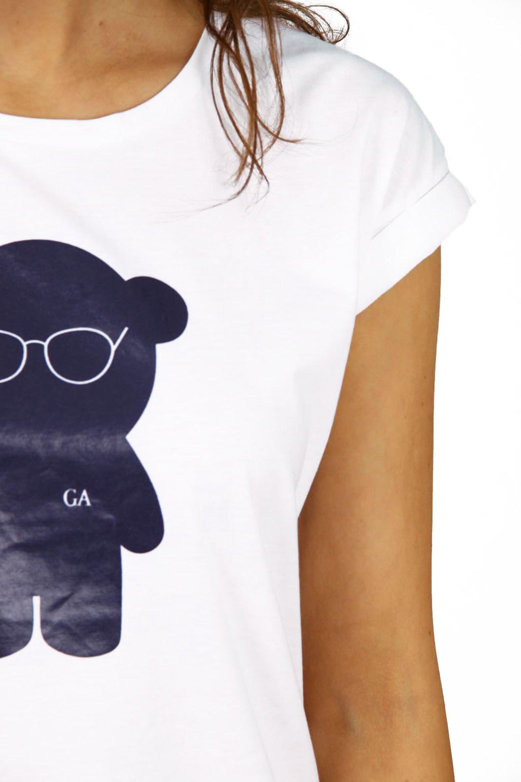 Camiseta de manga corta para mujer Emporio Armani AGH76 CZ 10
