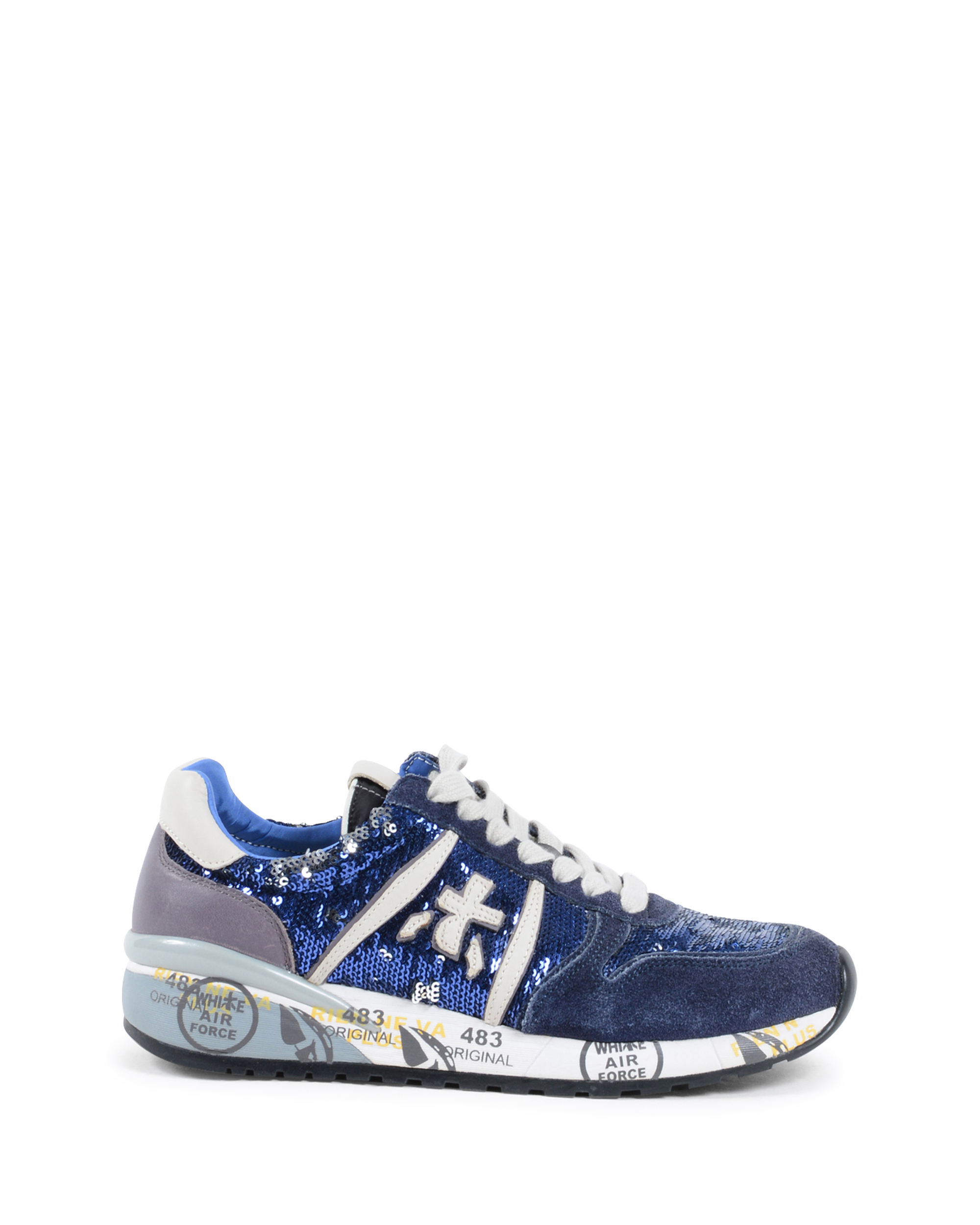 Premiata Womens Sneaker Blue DIANE 1209E