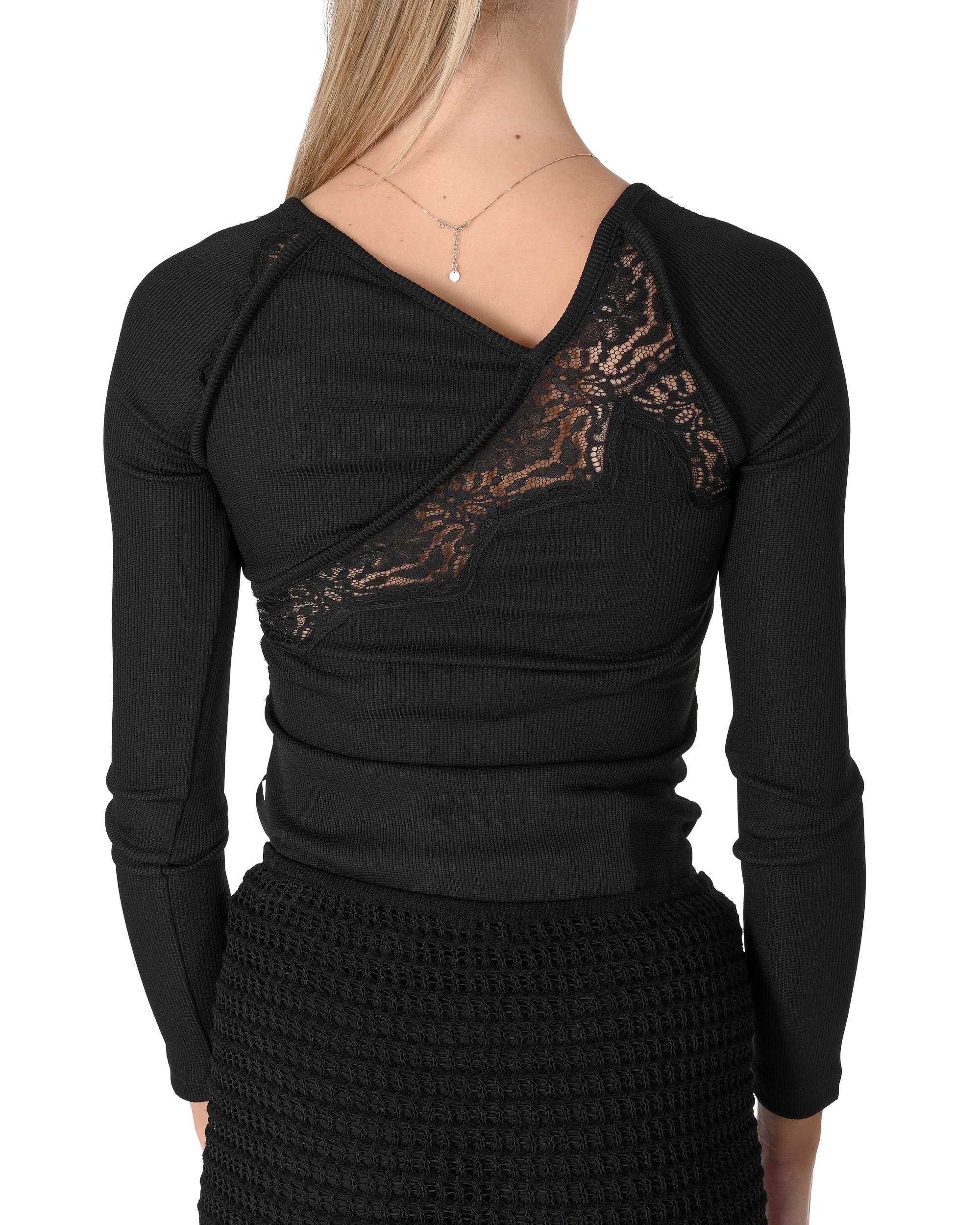 Blusa para mujer Christopher Esber 24031119 NEGRO 801