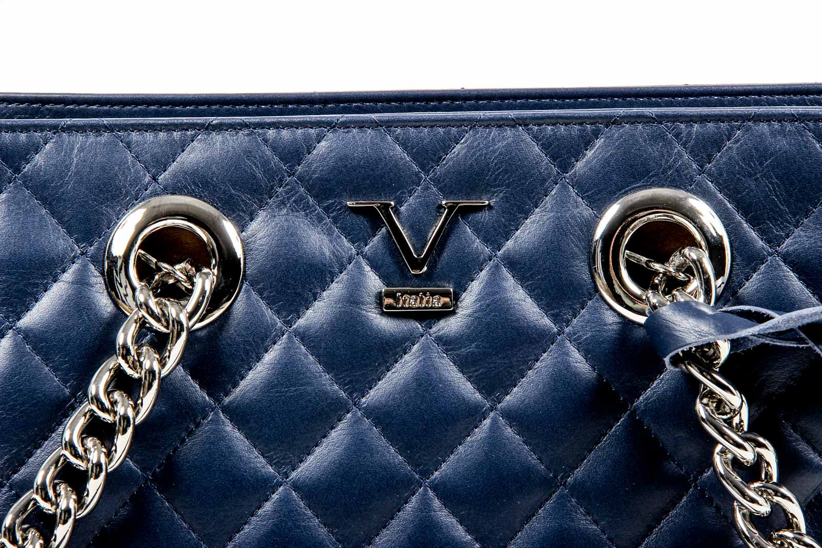 Bolso de mano para mujer V 1969 Italia V011 S BLUE JEANS