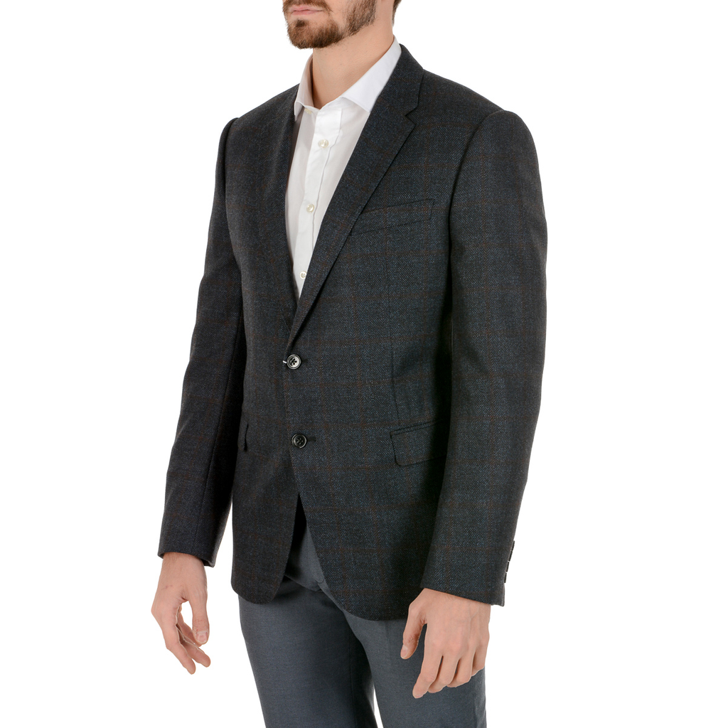 Armani Collezioni Mens Jacket Dark Blue