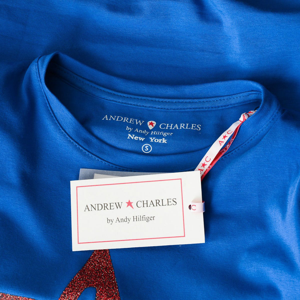 Camiseta para mujer Andrew Charles By Andy Hilfiger TS501 03 1002 TARANA BLUE S8