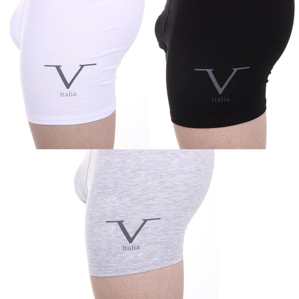 V 1969 Italia - Pack de tres calzoncillos tipo bóxer para hombre
