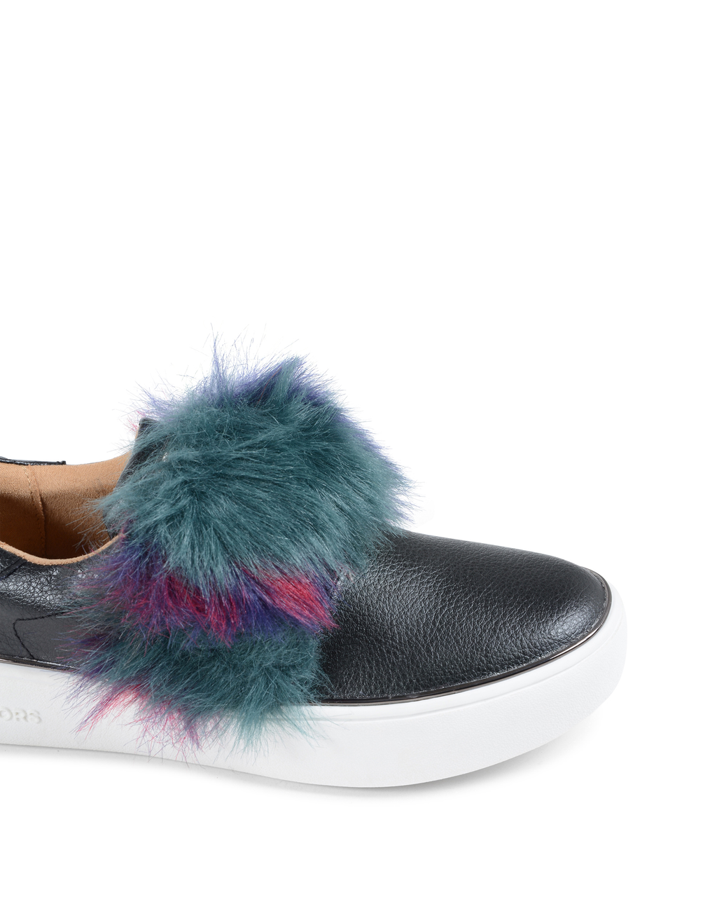 Zapatillas Michael Kors para niña sin cordones negras ZIA MAVEN TONE BLACK